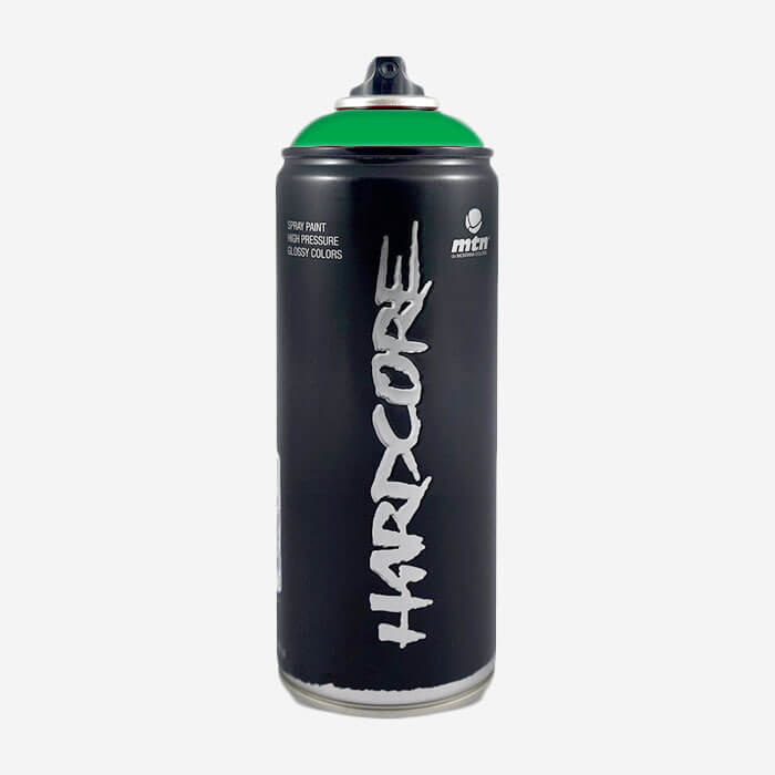 Bombe de peinture Hardcore 2 - Vert Vallée POP - 400ml, MONTANA