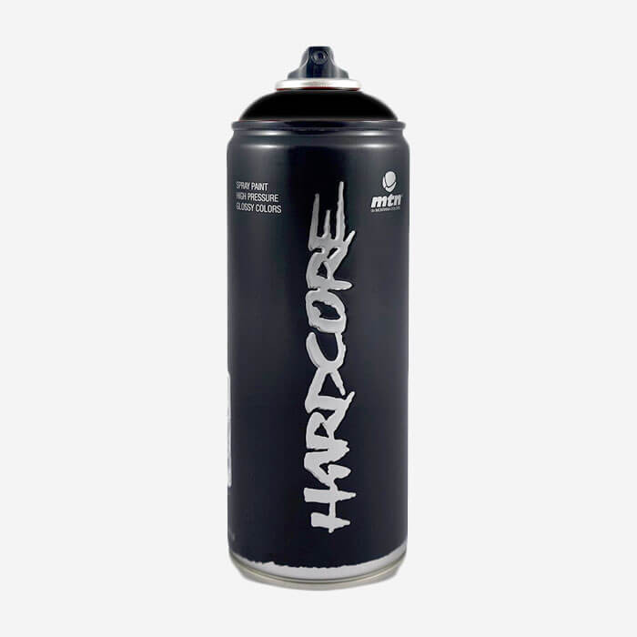 Montana Hardcore 2 Black spray paint