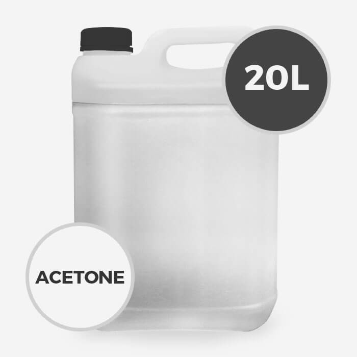 Acétone, bidon de 20 litres