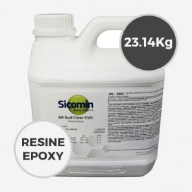 23.84 kg de résine époxy SR Surf Clear EVO, SICOMIN