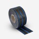 Hybrid carbon and blue fiberglass reinforcement tape