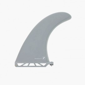 Dérive longboard - Performance Fiberglass solid Grey / transparent Grey 9", FUTURES.