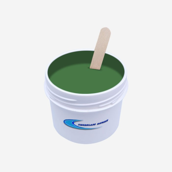 Bus Green tint pigment - 8 oz, FIBERGLASS HAWAII