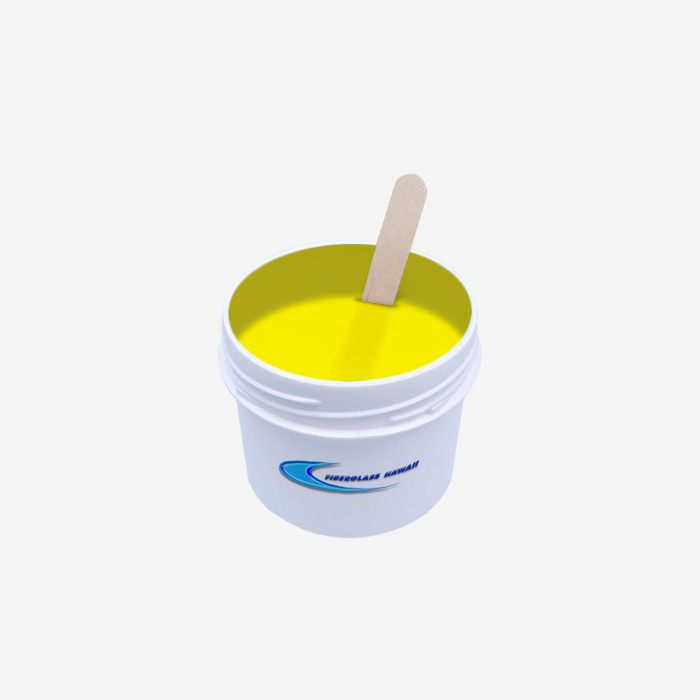 Pigment translucide couleur Yellow (30gr), FIBERGLASS HAWAII