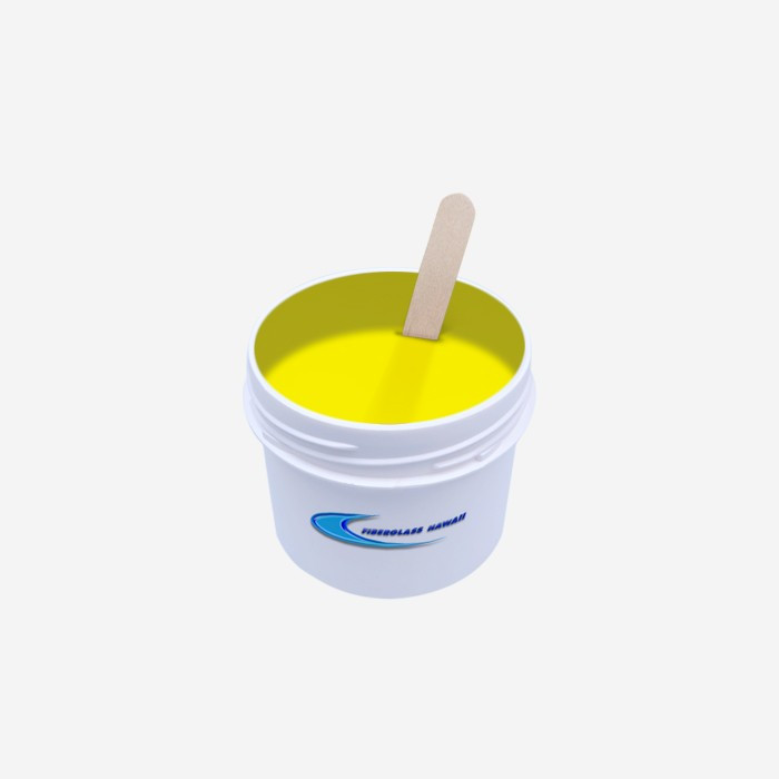 Translucent Yellow tint pigment - 1 oz, FIBERGLASS HAWAII