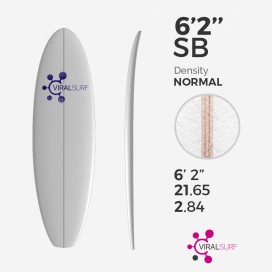 6'2'' shortboard, VIRAL Surf