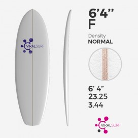 6'4'' fish, VIRAL Surf