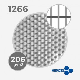 HEXCEL 1266 - 5.5 oz - 206 gr/m - largeur 130cm, tissu / fibre de verre HEXCEL pour la stratification d'une planche de surf - V