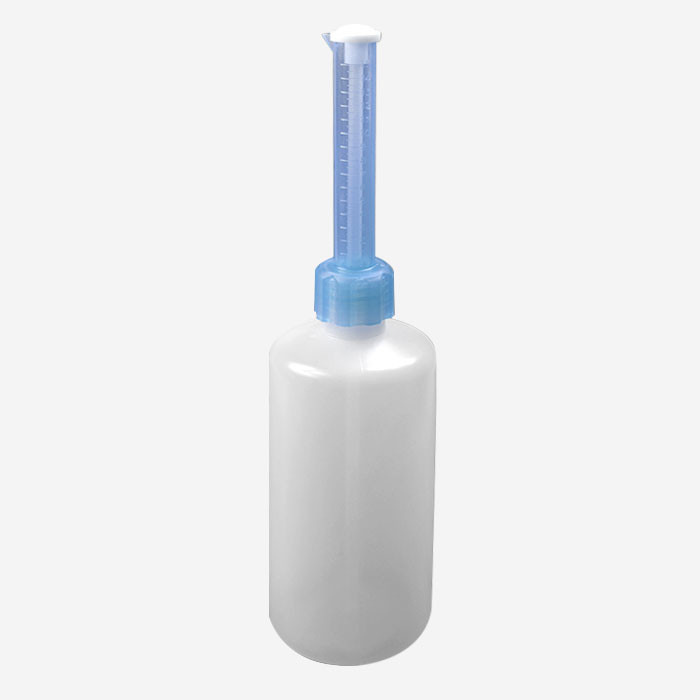 Flacon doseur (15ml) pour catalyseurs ou styrènes - couleur bleu