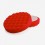 150 x 25mm Red Velcro Ultra Soft Finishing Foam Pad