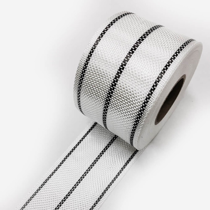 Carbon Fiber Tape mixed with Fibreglass