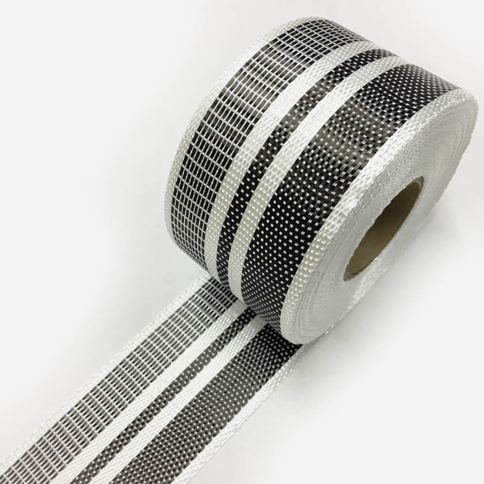 Carbon Fiber Tape mixed with Fibreglass