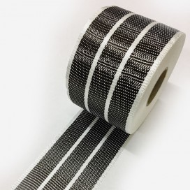 Carbon Fiber Tape mixed with Fibreglass