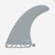 Longboard fin - Performance Fiberglass solid Grey / transparent Grey 9", FUTURES.