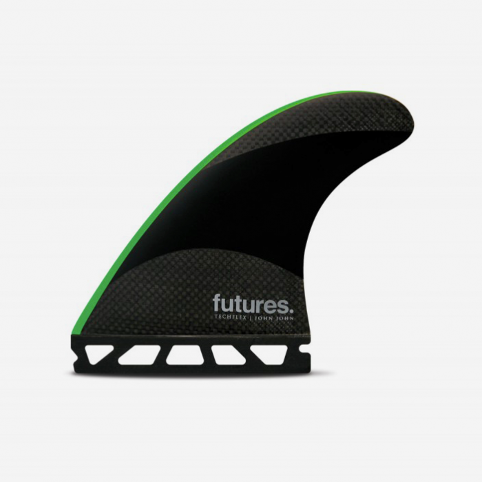 Dérives Thruster - John John FLORENCE signature Range - Techflex Neon Vert - M, FUTURES. 