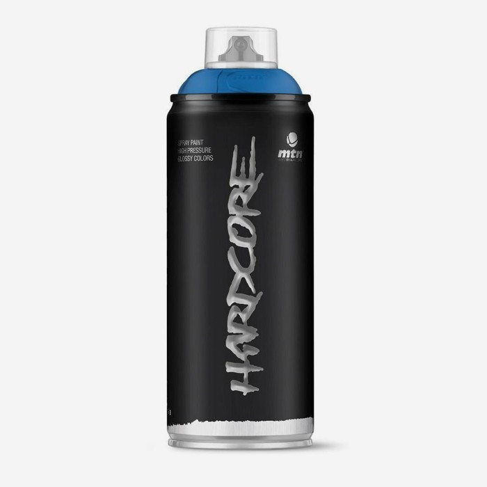 Bombe de peinture Hardcore 2 - Bleu Zeppelin - 400ml, MONTANA