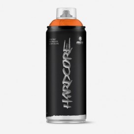 Bombe de peinture Hardcore 2 - Orange - 400ml, MONTANA