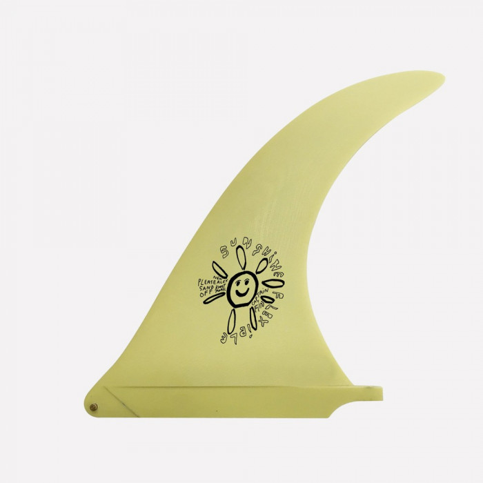 CAPTAIN FIN CO - Longboard Fin - Alex Knost Flex fin Sunshine Yellow 10.0