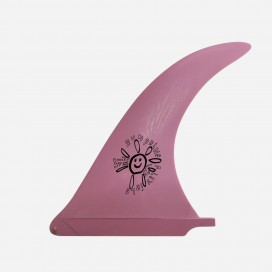 Dérive Longboard Flex fin - Alex Knost Sunshine Pink 10.0", CAPTAIN FIN CO