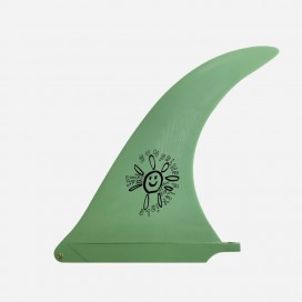 CAPTAIN FIN CO - Longboard Fin - Alex Knost Flex fin Sunshine Green 10.0"