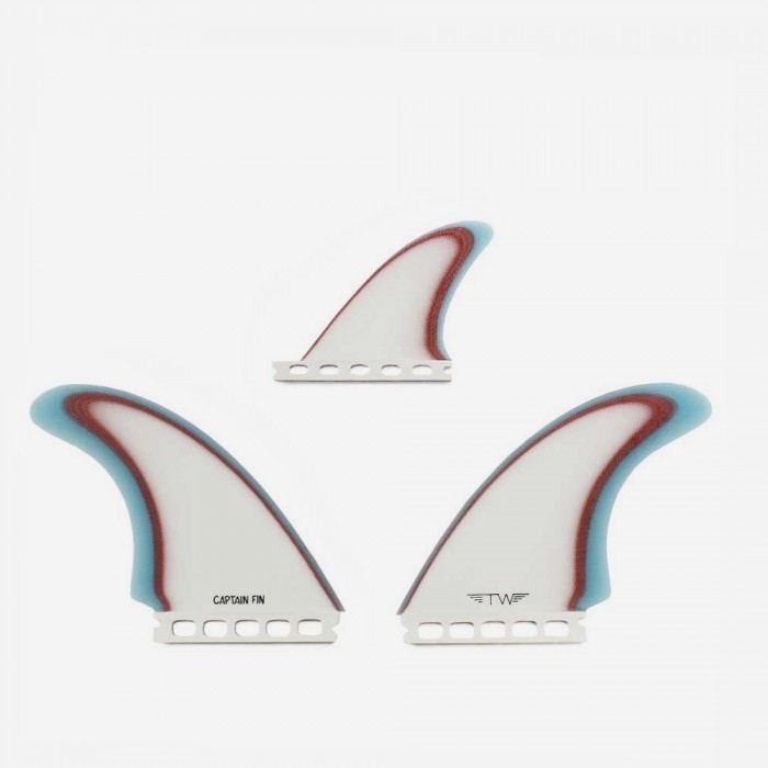 Dérives Thruster Single Tab - Pool Party - taille M, CAPTAIN FIN CO - VIRAL  SURF