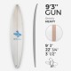 ARCTIC Foam 9'3'' GUN - Blue Density