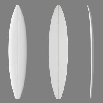 ARCTIC Foam 9'3'' GUN - Blue Density