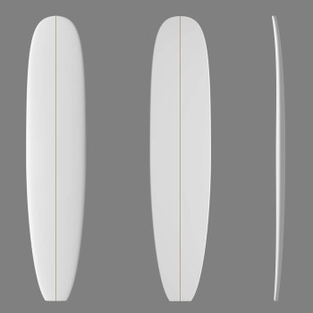 9'9'' Longboard, ARCTIC FOAM