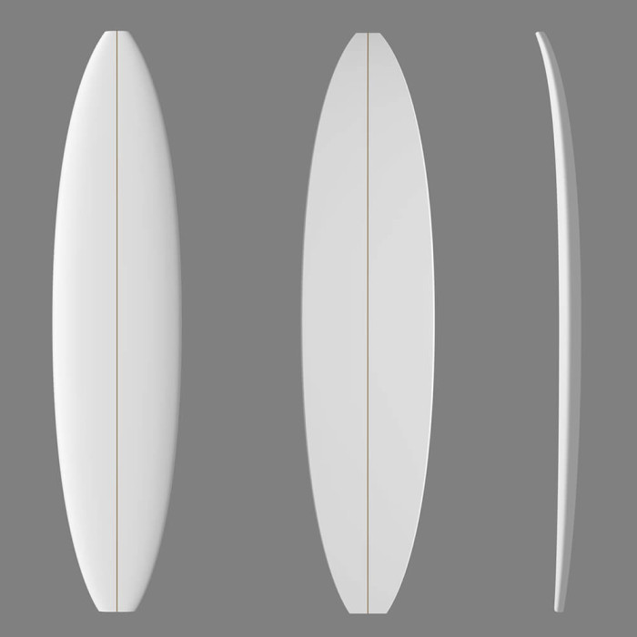 ARCTIC Foam 8'8" Gun - Blue Density