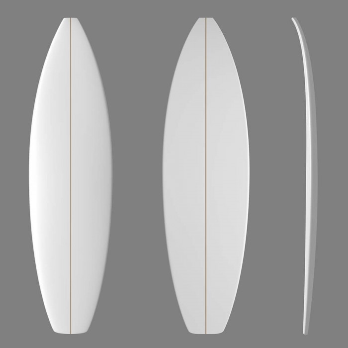 6 2 thick eps surfboard blank viral surf for shapers