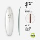 6'2'' Thick EPS - 6'2,75'' x 20,25'' x 2,8'' latte 1/8'' Ply, MARKO FOAM