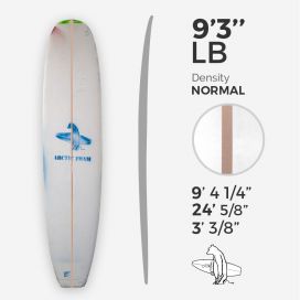 9'3'' Longboard, ARCTIC FOAM