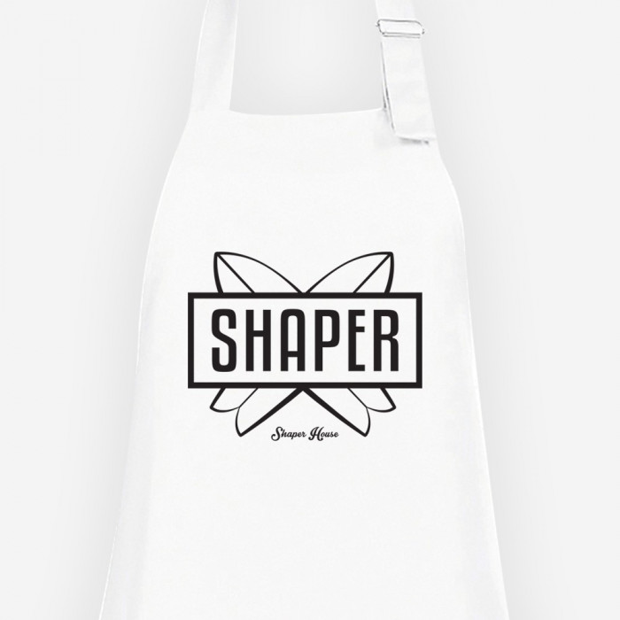 Tablier Shaper House Surf - White