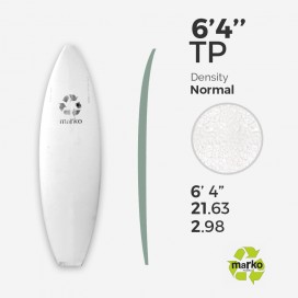 6'4'' TP EPS - 6'4'' x 21,63'' x 2,98'', No Stringer, MARKO FOAM