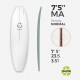 EPS 7'5'' MACHINE ALL - Marko Foam surfboard blank - 7'5'' x 23,5" x 3,95"