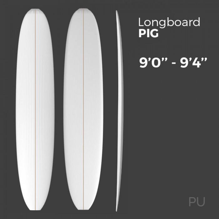 Longboard Pig - Preshape