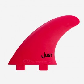 Thruster fin - Dual Tab - Plastic - Pink - Size M, JUST