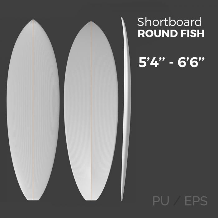 Shortboard Fish - Preshape