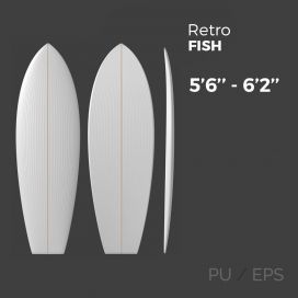 Retro Fish - Preshape