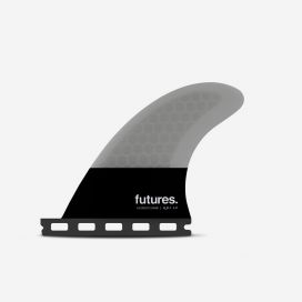 4.00 QD2 flat foil quad rear fins Honeycomb, FUTURES.