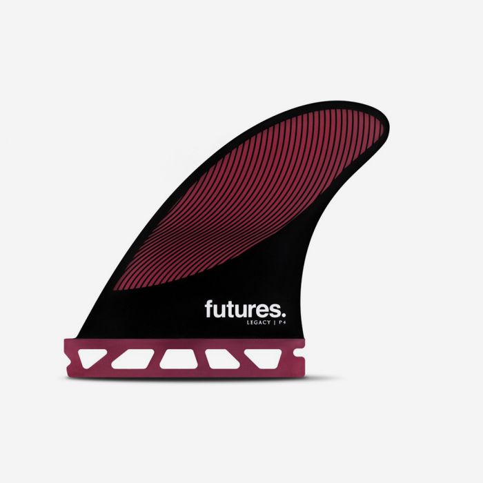 Dérives Thruster - P4 RTM Hex burgundy / black Legacy series, FUTURES.