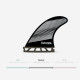 Dérives 5-fins - F4 RTM Hex white / black Legacy series, FUTURES.