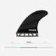 Dérives 5-fins - F8 RTM Hex dark gray / black Legacy series, FUTURES.