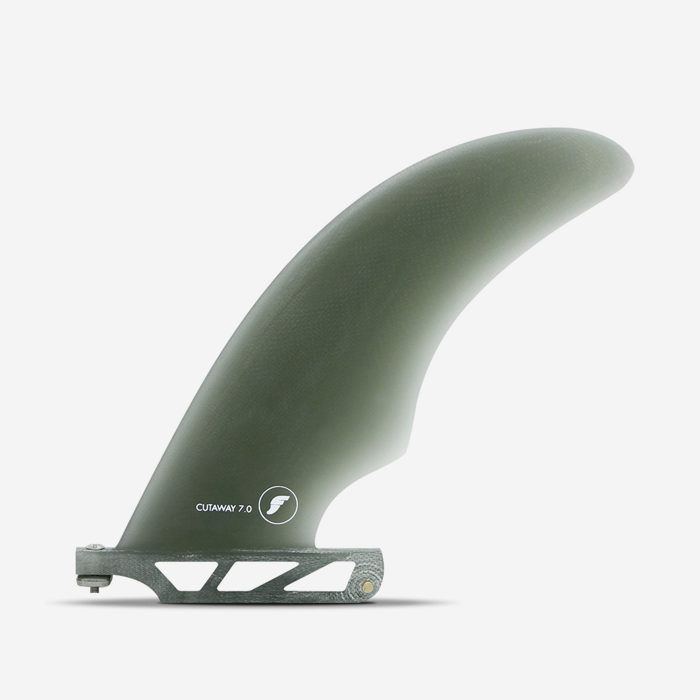 Dérive longboard - Cutaway Fiberglass Smoke 7", FUTURES.