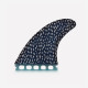 Quillas tri-fins single tab Captain Fin co Dane Reynolds "Black Panther" - talla S