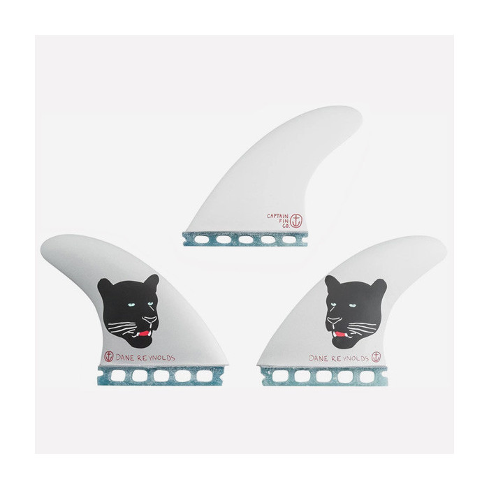 Dérives Thruster Single Tab - Dane Reynolds "Black Panther" - taille S, CAPTAIN FIN CO