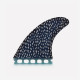 Quillas tri-fins single tab Captain Fin co Dane Reynolds "Black Panther" - talla M