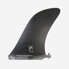 Quilla de longboard single 9.25" - Fibra black