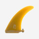 7.5" longboard single fin - Gold tint fiberglass