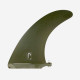 9.0" longboard single fin - Green fiberglass